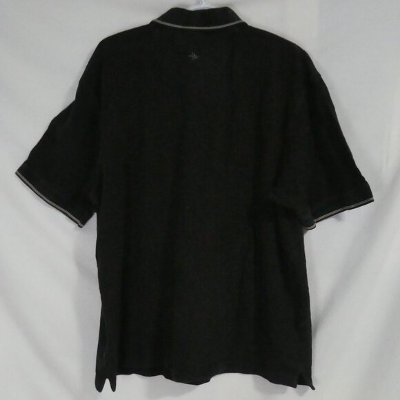 ANTIGUA | large | 100% Cotton | Black and Gold Peller Estates Polo - Golf Shirt - Picture 2 of 16